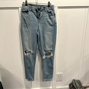 American eagle distressed size 0 jeans